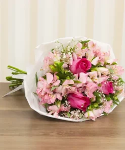 Buquê Carinho de Rosas Pink