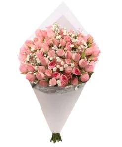 Buquê de Mini Spray Cor de Rosa Florence