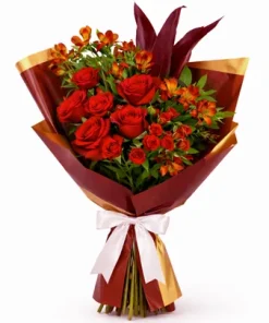 Buquê de Flores Vermelhas Majestade