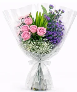 Buquê de Flores Lilás Majestade