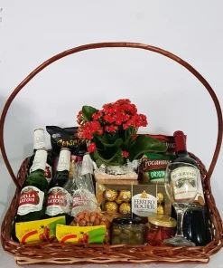 Cesta Romance & Sabores – Especial Dia dos Namorados